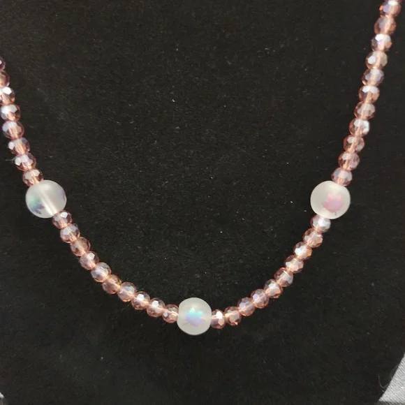 Elegant Brown Beaded Necklace - Picture 2 of 2